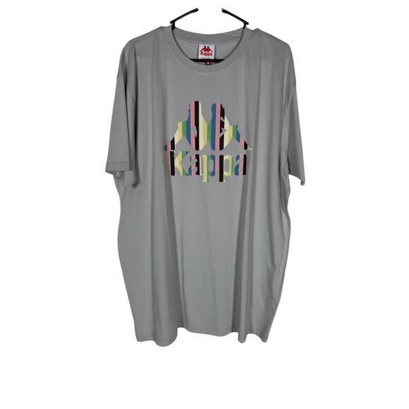 NWT Kappa T-shirt Men's Gray 2XL - Picture 1 of 5